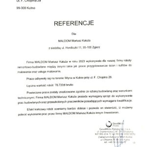 referencje