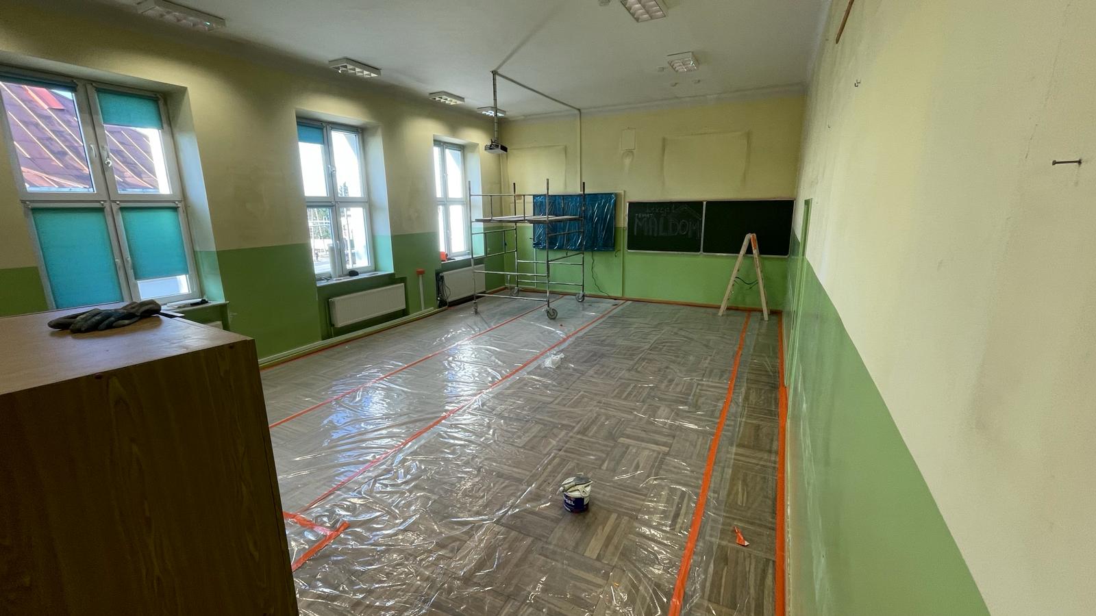 Malowanie natryskowe elewacji Maldom